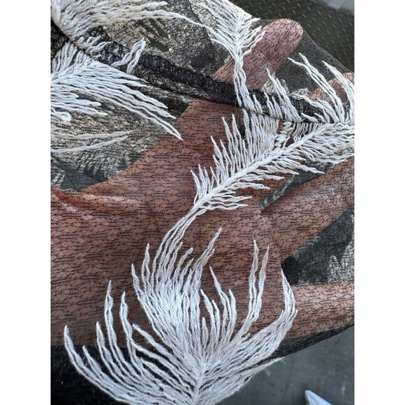 6 for $20 Night EIF Embroidered Bomber Jacket M - Picture 2 of 5